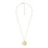 Thumbnail Image 0 of Fossil Harlow Ladies' Gold Tone Coin Pendant Necklace