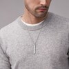 Thumbnail Image 4 of Fossil Harlow Men's Stainless Steel Long Drop Pendant Necklace