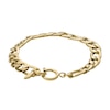 Thumbnail Image 1 of Fossil Rowan Ladies' Chunky Curb Chain Gold Tone Bracelet