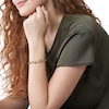 Thumbnail Image 3 of Fossil Rowan Ladies' Chunky Curb Chain Gold Tone Bracelet