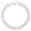 Thumbnail Image 1 of Sterling Silver 8.5" Curb Bracelet