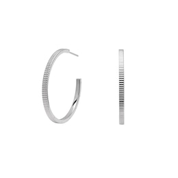 Olivia Burton Classic Ladies' Linear Stainless Steel Hoop Earrings