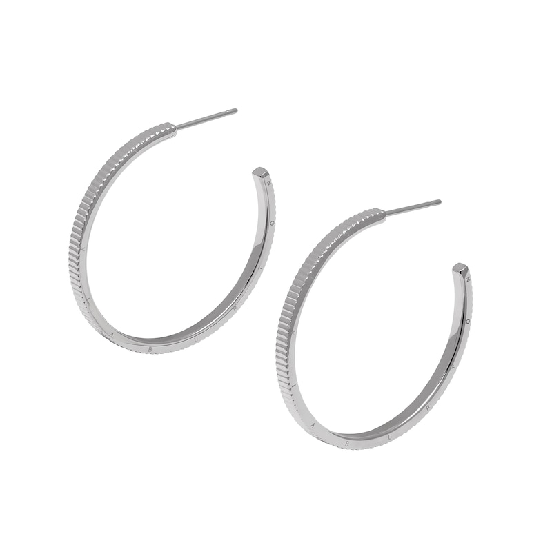 Main Image 2 of Olivia Burton Classic Ladies' Linear Stainless Steel Hoop Earrings