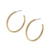 Thumbnail Image 2 of Olivia Burton Classic Ladies' Linear Gold Tone Hoop Earrings