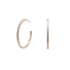 Thumbnail Image 1 of Olivia Burton Classic Ladies' Linear Carnation Gold Tone Hoop Earrings