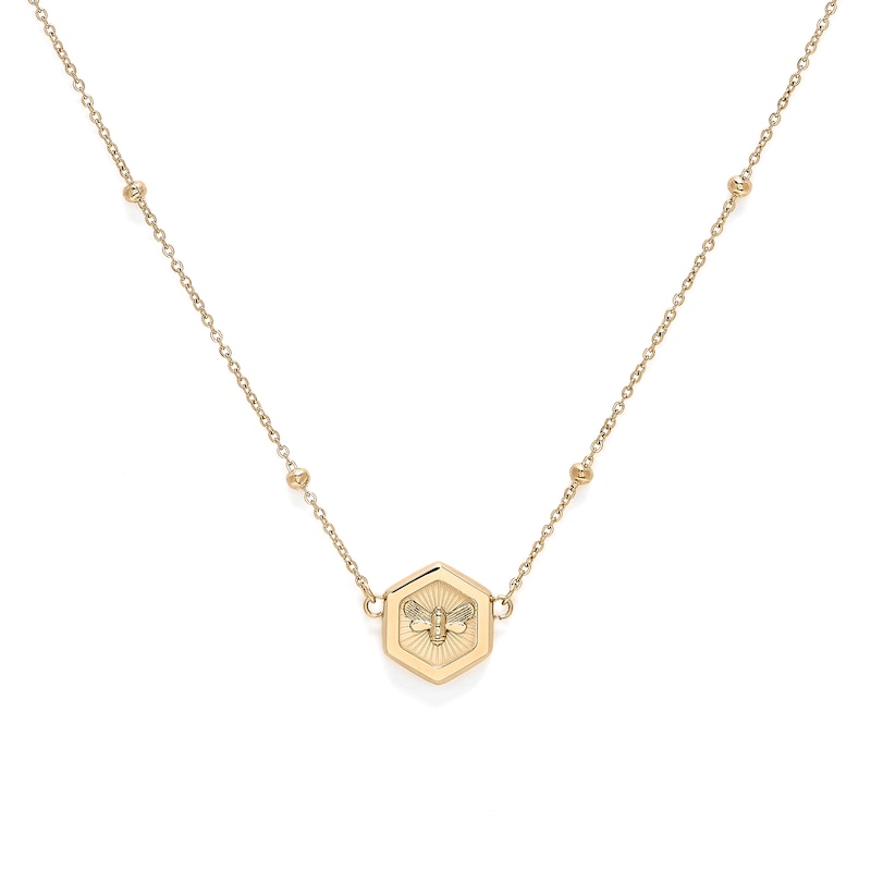 Olivia Burton Minima Bee & Honeycomb Ladies' Gold Tone Butterfly ...