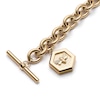 Thumbnail Image 4 of Olivia Burton Minima Bee Ladies' Gold IP Toggle Bracelet