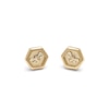 Thumbnail Image 1 of Olivia Burton Minima Bee Ladies' Gold IP Stud Earrings