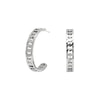 Thumbnail Image 1 of Olivia Burton Honeycomb Ladies' Stainless Steel Link Hoop Earrings