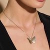 Thumbnail Image 3 of Olivia Burton Ladies' Gold Tone Butterfly Pendant Necklace
