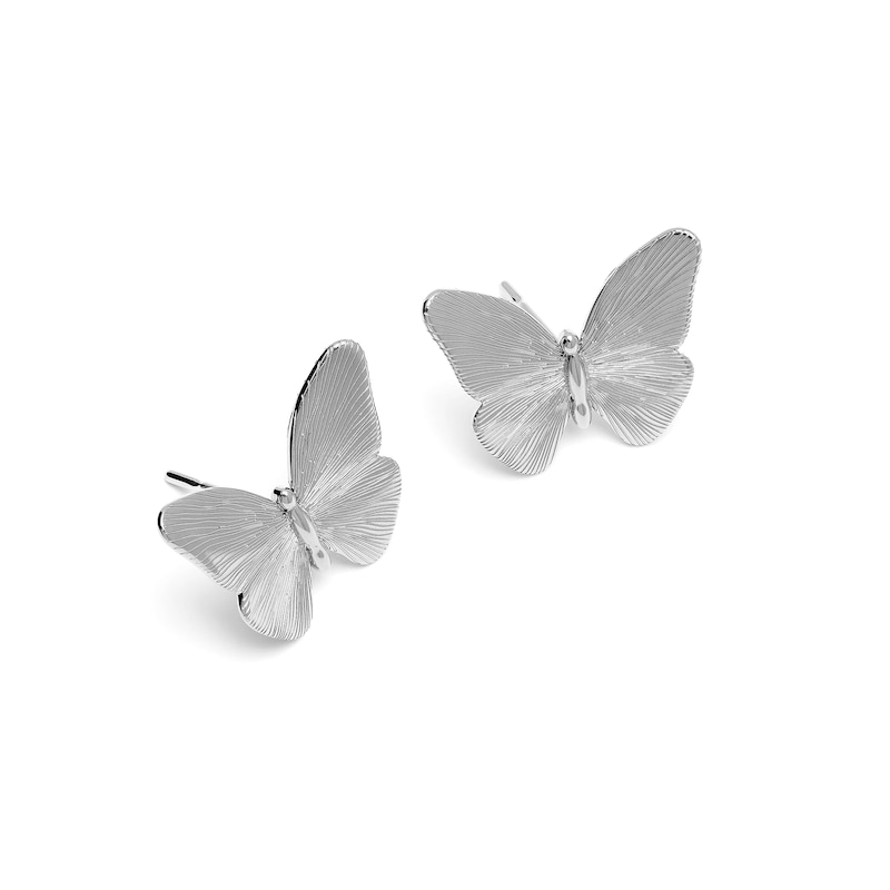 Main Image 2 of Olivia Burton Ladies' Stainless Steel Butterfly Stud Earrings