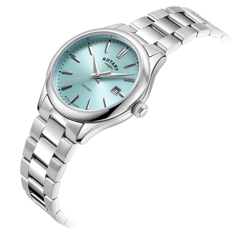 Rotary Oxford Ladies' Blue Dial Bracelet Watch