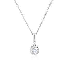 White Gold And Diamond Blossom Négligé Necklace Available For