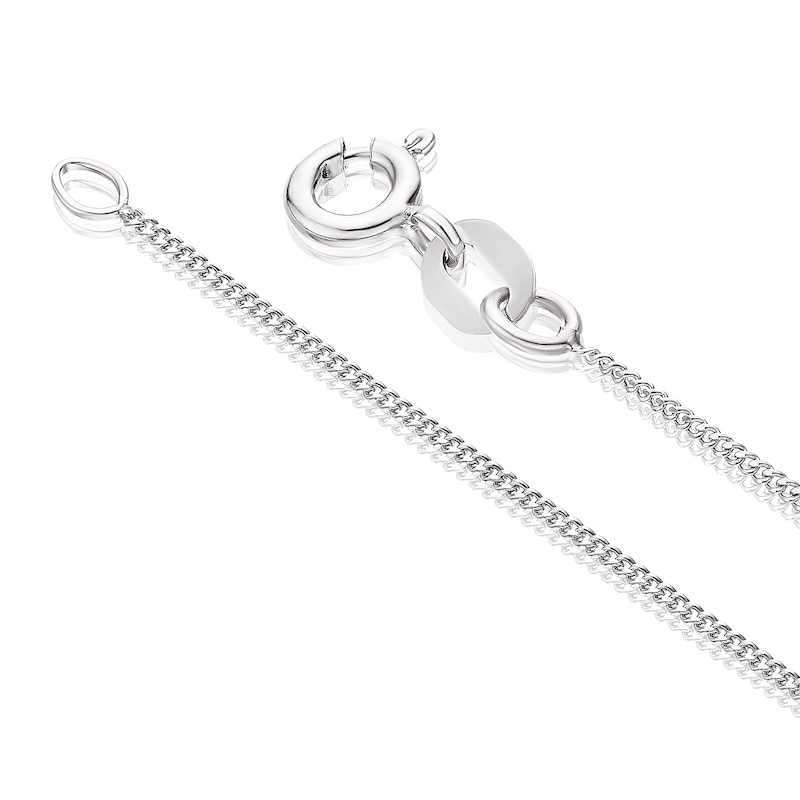 Main Image 3 of The Forever Diamond 9ct White Gold 0.20ct Diamond Pear Shape Cluster Pendant