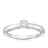 The Forever Diamond 9ct White Gold 0.50ct Total Solitaire Ring