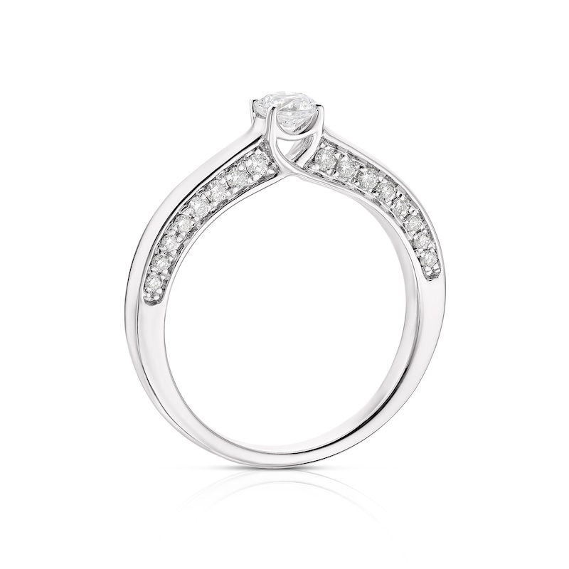 Main Image 3 of The Forever Diamond 9ct White Gold 0.50ct Diamond Solitaire Ring