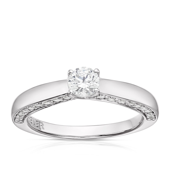 The Forever Diamond 9ct White Gold 0.75ct Diamond Solitaire 