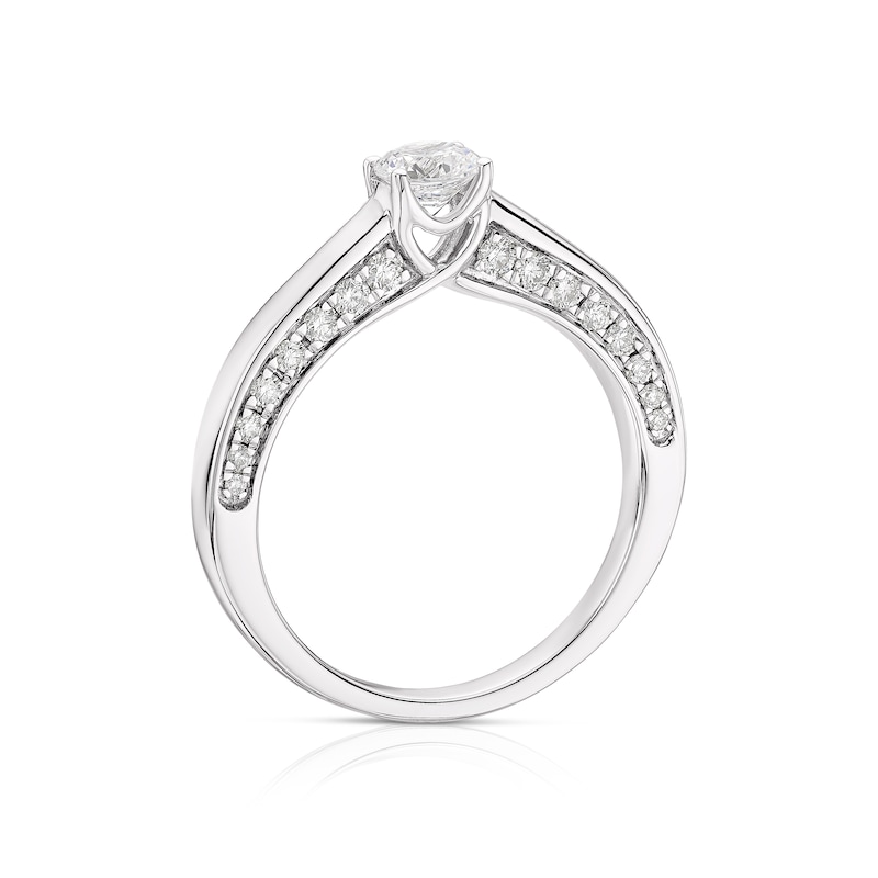 Main Image 3 of The Forever Diamond 9ct White Gold 0.75ct Diamond Solitaire Ring