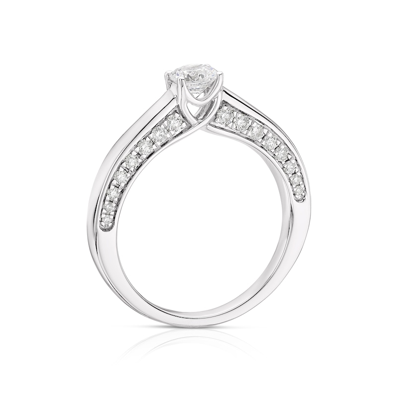 The Forever Diamond 9ct White Gold 0.75ct Total Solitaire Ring