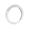 Thumbnail Image 3 of 9ct White Gold Double Row 0.33ct Diamond Eternity Ring