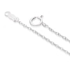 Thumbnail Image 3 of Sterling Silver Double Pear Shape Diamond Pendant Necklace