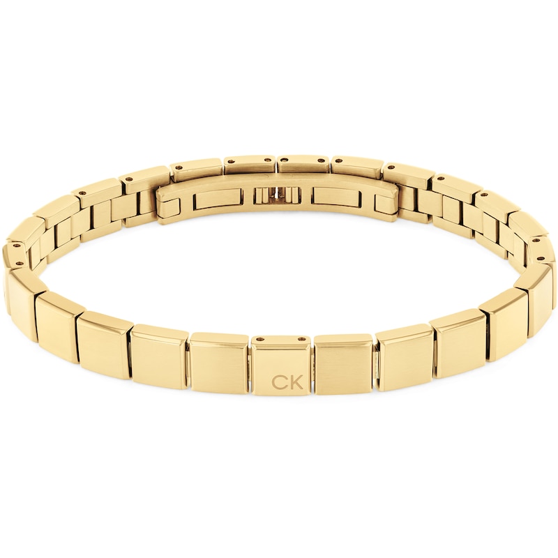 Main Image 1 of Calvin Klein Men's Gold Tone Stainless Steel Minimalistic Bracelet