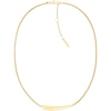 Thumbnail Image 1 of Calvin Klein Ladies' Gold-Tone Stainless Steel Drop Pendant Necklace