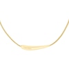 Thumbnail Image 2 of Calvin Klein Ladies' Gold-Tone Stainless Steel Drop Pendant Necklace