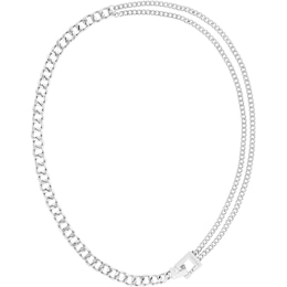 Calvin Klein Ladies' Stainless Steel Chain Necklace
