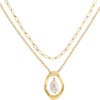 Thumbnail Image 2 of Calvin Klein Ladies' Gold-Tone Stainless Steel Layered Pendant Necklace