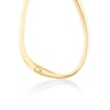 Thumbnail Image 3 of Calvin Klein Ladies' Gold-Tone Stainless Steel Hoop Earrings