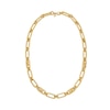 Thumbnail Image 1 of Michael Kors Ladies' Statement Link 14ct Gold Plated Empire Link Chain Necklace