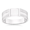 Thumbnail Image 1 of Men's Sterling Silver Detailed Signet Ring