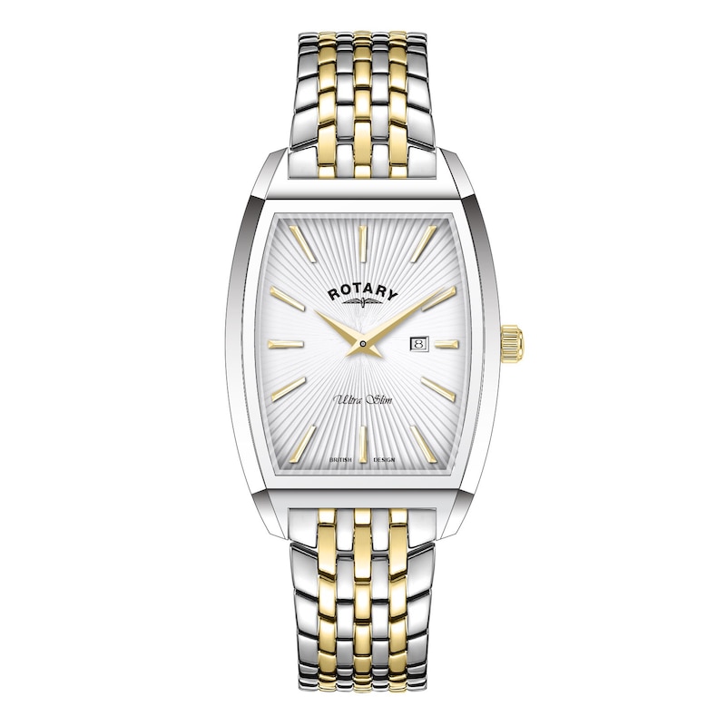 Main Image 1 of Rotary Ladies' Silver Dial Two Tone Bracelet Watch