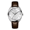Thumbnail Image 0 of Rotary Men's Silver Dial Brown Leather Strap Watch