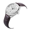 Thumbnail Image 1 of Rotary Men's Silver Dial Brown Leather Strap Watch