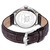 Thumbnail Image 2 of Rotary Men's Silver Dial Brown Leather Strap Watch
