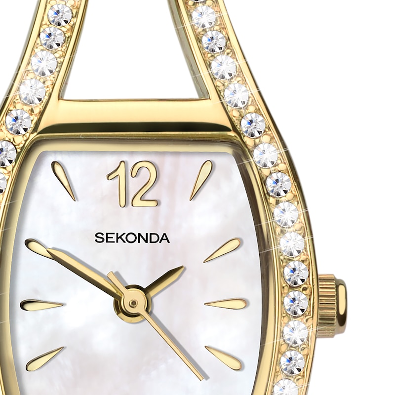 Main Image 2 of Sekonda Cocktail Ladies' Rose Gold Tone Fancy Bracelet Watch