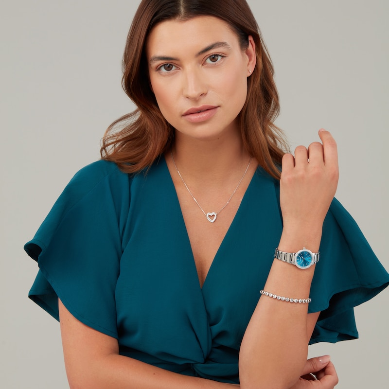 Main Image 7 of Sekonda Amelia Ladies' Blue Dial Bracelet Watch