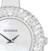 Thumbnail Image 1 of Sekonda Radiance Ladies' Silver Tone Semi-Bangle Watch