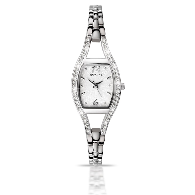 Main Image 1 of Sekonda Cocktail Ladies' Silver Tone Fancy Bracelet Watch
