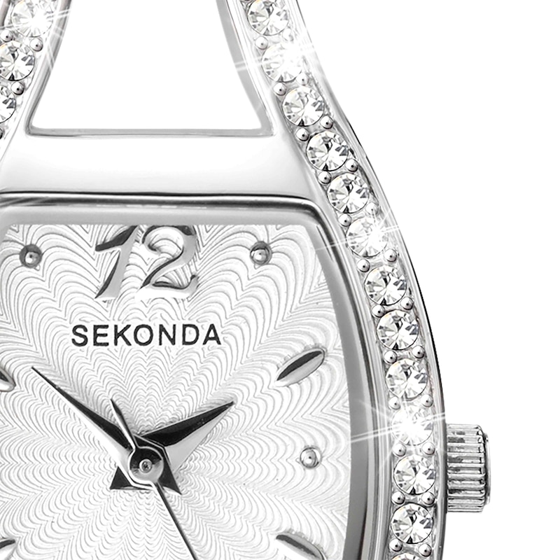Main Image 6 of Sekonda Cocktail Women's Silver Tone Bracelet Watch