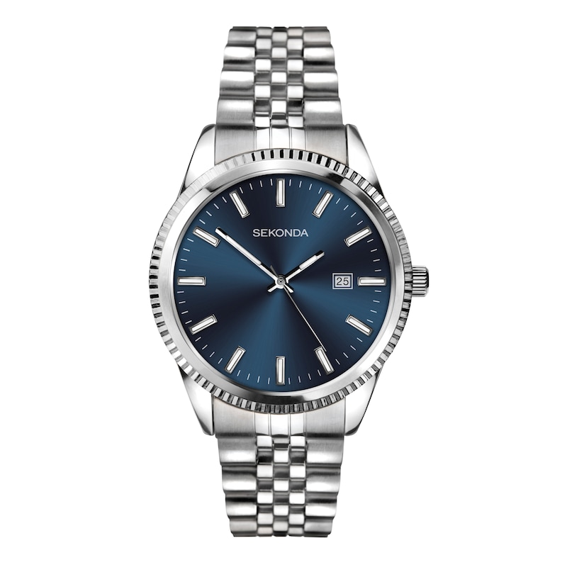 Main Image 1 of Sekonda King Men's Blue Dial Bracelet Watch