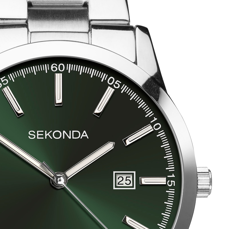 Main Image 2 of Sekonda Taylor Men's Green Dial Bracelet Watch