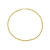 Thumbnail Image 2 of Sterling Silver & 18ct Gold Plated Vermeil 100 Gauge 22&quot; Rope Chain Necklace