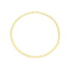 Thumbnail Image 2 of Sterling Silver & 18ct Gold Plated Vermeil 120 Gauge 24" Curb Chain Necklace