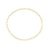 Thumbnail Image 2 of Sterling Silver & 18ct Gold Plated Vermeil 110 Gauge 20" Paper Link Chain Necklace