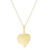 Thumbnail Image 0 of Sterling Silver & 18ct Gold Plated Vermeil Plain Small Heart Locket