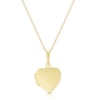 Thumbnail Image 1 of Sterling Silver & 18ct Gold Plated Vermeil Plain Small Heart Locket