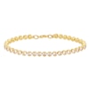 Thumbnail Image 0 of Gold Plated Cubic Zirconia Tennis Bracelet